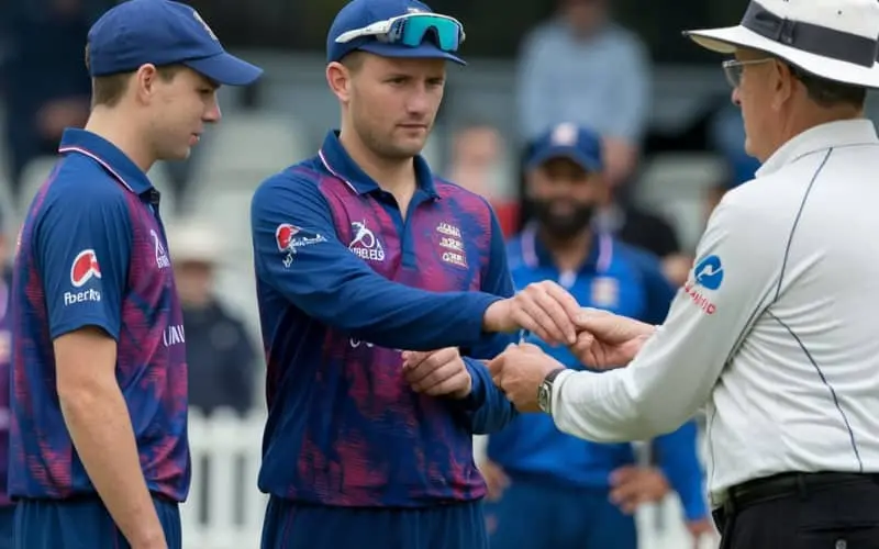 cricket match toss