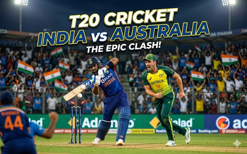 cricket t20 india vs australia​​ at Predict88 featured image